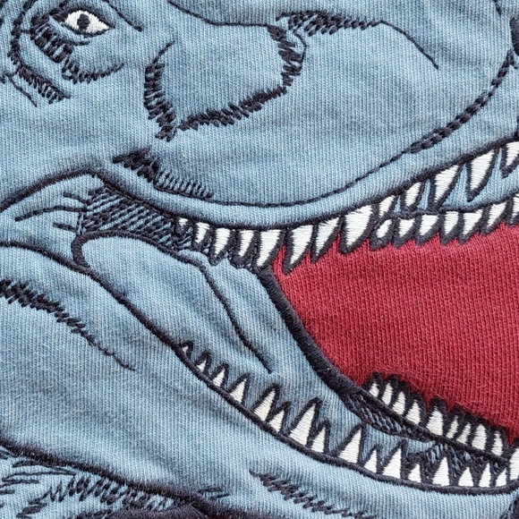 Gymboree dinosaur hoodie 7-8 years - Picture 9 of 15